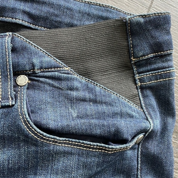 ⭐️HP⭐️Sz30 Paige Verdugo Ultra Skinny Maternity denim Nottingham wash EUC - Picture 10 of 14